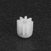 uxcell 30pcs Plastic Gears 8 Teeth 082A Reduction Gear Plastic Worm Gears for RC Car Robot Motor