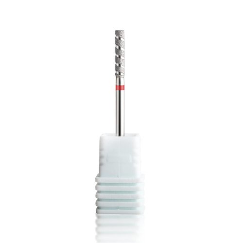 NMKL38 Tornado Flame Diamond Nail Drill Bit 3/32" Manicure Cutters Rotary Burr Drill Accessories Spiral Nail Mills Tool (B-F)
