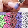 BELICOO Sanding Bands for Nail Drill 300 Pcs 5 Color Coarse Fine 80#120#150#180#240# Grits Professional Nail Sanding Bands with 2Pcs Nail Drill Bits for Acrylic Nails Manicures and Pedicure