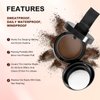 Acosexy Root Touch Up Powder, Hairline Shadow Concealer for Women's Eyebrows and Men's Beard Lines, Covers Bald Spots (Medium Brown)