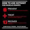 HOTSHOT Sports Shot Muscle Cramp Relief, All Natural Liquid Sports Drink, Scientifically Proven, for Leg and Night Cramps, Proudly NSF Certified for Sport, (Spicy Mango) (1.7 Fl Oz) (Pack of 12)