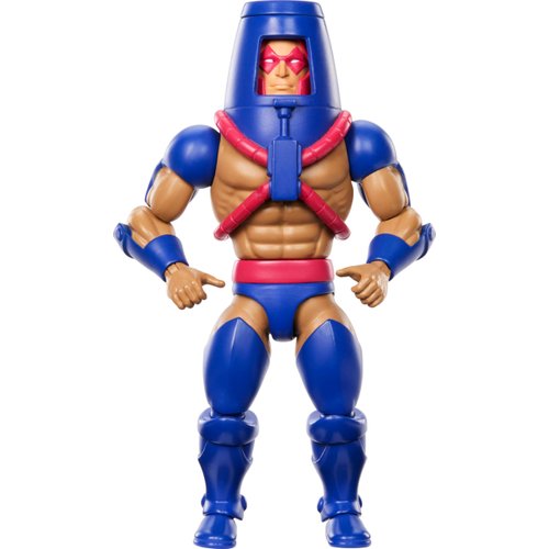 Masters of the Universe Origins Action Figure Cartoon Collection Man-E-Faces 5.5-inch 1980s TV Heroic Warrior, Changeable Face, Mini-Comic