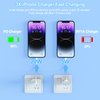 iPhone Charger Fast Charging 2 Pack,20W PD USB C Wall Charger with 6FT Fast Charging Cable - Fast Charger for iPhone 14/14 Pro Max/13/13 Pro/12/12 Pro/11/11 Pro/XS, Pad