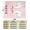 Llama Blanket Soft Cozy Cute Llama Plush Throw Blanket Warm Love Llama Alpaca Flannel Fleece Bedding Stuff Decor Blanket Gifts for Lover Teens Kids Girls Boys Women Adults Bed Travel 40"x50"