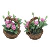 Miniature Flowers, Nice Appearance Miniature Dollhouse Plants for Dollhouse for Home
