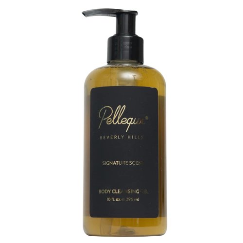 PELLEQUR Body Cleansing Gel | Signature Scent | PARABEN FREE | SILICONE FREE | SULFATE FREE | 10 fl. oz | At Home Spa Experience | Bath & Shower Gels | Moisturizing Body Wash Sensitive Skin
