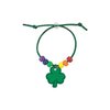 Fun Express Rainbow Shamrock Charm Bracelet Craft Kit - Makes 24 - St. Patrick's Day Crafts for Kids