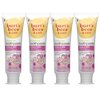 Burt's Bees Kids Toothpaste, Natural Flavor, Fluoride Free, Bubble Bee, 4.7 oz, Pack of 4