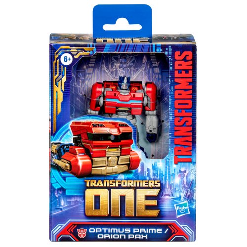 Transformers One Prime Changer Optimus Prime (Orion Pax) 5-Inch Robot Action Figure, Interactive Toys for Boys and Girls Ages 6 and Up