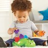 Learning Resources Steggy The Fine Motor Dino - 11 Pieces, Ages 18+ Months Toddler Learning Toys, Fine Motor and Sensory Toy, Toddler Montessori Toys, Dino Toys, Preschool Toys