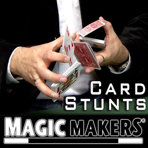 Magic Makers Card Trick Stunts - Learn 80 Card Tricks and Moves - DVD + Digital Access for Download