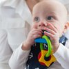Dr. Brown's Learning Loop, Baby Teether Ring with Multiple Shapes & Textures, Soft 100% Silicone, BPA Free, 3m+