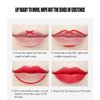 Petansy 5Pcs Double Head Matte Lipstick Set Lip Liner & Lipstick Set Long Lasting Waterproof Moisturizing Lipstick Set(D)
