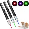 WNZQK Laser Pointer for Cats Dogs Pet Interactive Toys Laser Presentation Remotes Blue Purple Light Laser Pointer for Cats Chargeable (1 PCS Pack Blue Light, Without Battery)