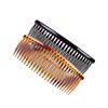 4 PCS Plastic Hair Comb Hair Clip Clamp Side Hair Comb Women Men Girls Bridal Wedding Veil Comb for Fine Hair Hair Accessory (5.1 inches 23 teeth)