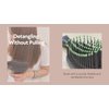 RCF 3D Elastic Massage Anti-Frizz Paddle Hair Brush,