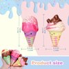Anboor 3 Pcs Squishies, Soft Kawaii Ice Cream Squishies Slow Rising,Food Squishies for Kid Stress Relief Food Foam Squishies as Party Favor