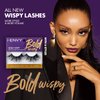 i-ENVY 2 Pairs False Eyelashes Bold and Wispy Styles, Full Volume Human Hair Lashes (03)
