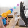 JPTECY Cat Ball Toy Launcher Gun 34pcs Cat Toys for Indoor Cats Interactive Cat Toy Kitten Toys Cat Balls Fetch Toy Cute Cat Toys Cat Ball Launcher, Cat Toys for Bored Indoor Adult Cats