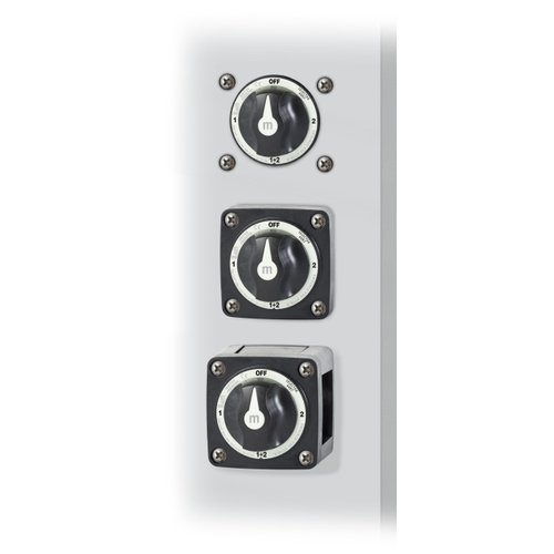 Blue Sea Systems 6007200 m-Series Battery Switch Selector, Black
