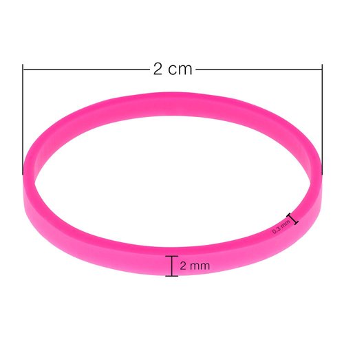 Zavaca 1000 Pcs Colorful Elastic Bands Hair Rubber Bands Mini Hair Ties for Kids Girls Baby (Fluorescent Style)