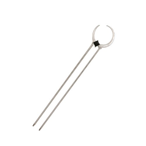Hair Stick Pin, Moon Hair Fork, Hair Forks for Thick Hair, French Hair Pin Hairstyle, Hair Sticks, Decorative Hair Pins for Women, Moon Hair Pin, Minimalist Hair Bun Holder Stick for Women and Girls