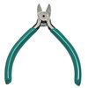 iexcell 4.5" Side Cutter Diagonal Wire Cutting Pliers Nippers Repair Tool, Green, Chrome-Vanadium Steel