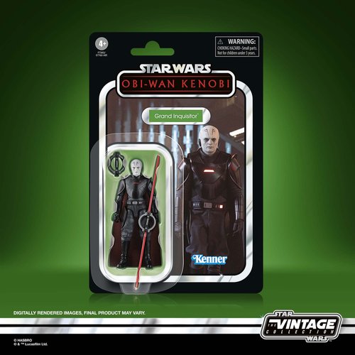 STAR WARS The Vintage Collection Grand Inquisitor, OBI-Wan Kenobi 3.75-Inch Collectible Action Figures, Ages 4 and Up