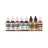 Vallejo Rust, Stain and Streaking Set Paint Set