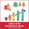 hand2mind Numberblocks One and Two Bike Adventure, Cartoon Action Figure Set, Toy Figures, Toy Vehicle Playsets, Small Figurines for Kids, Number Toys, Math Toys, Stocking Stuffers for Kids 3-5