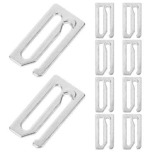 Beavorty 10pcs Barber Cape Buckles Barber Cape Hooks Replacement Barber Cape Strap Hooks Barber Cape Adjusters Accessories