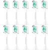 Replacement Toothbrush Heads Compatible with Philips Sonicare: Electric Brush Heads for Sonicare C2 Plaque Control ProtectiveClean 4100 5100 6100 Toothbrush HX9023, 10-Pack