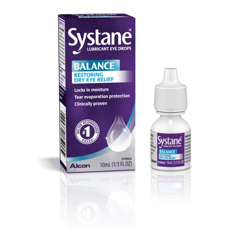 Systane Balance Lubricant Eye Drops, 10-mL