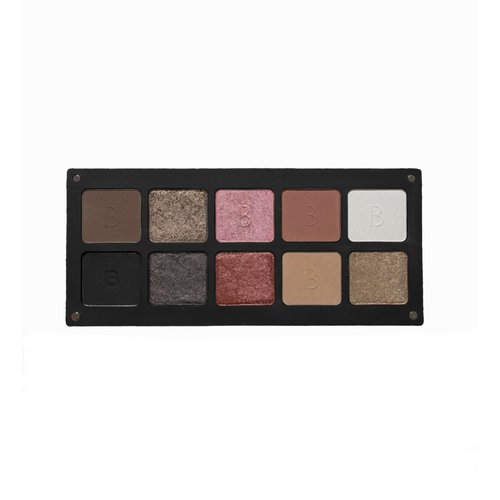 Eyeshadow Palette Collaboration Cristina Cuellar - 10 Powder Colors for Professional Makeup Artis...
