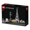 LEGO Architecture Paris Model Building Set - Detailed Display Building Blocks for Kids, Boys and Girls, Ages 12+ - Gift for Valentines Day for Travelers - 21044