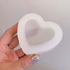 UOUYOO Heart Shape Silicone Mold, Resin Molds,Heart Shape Mold for Making Resin Molds for DIY Crafts