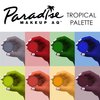 Mehron Makeup Paradise Makeup AQ 8 Color Tropical Palette | Magnetic Refillable Body Paint & Face Paint Palette | Professional Water Activated Makeup for Costumes, SFX, Halloween, & Cosplay