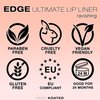 Kandi Koated Edge Lip Liner Pencil [Ravishing] Vegan Lip Liner | Paraben-Free, Cruelty-Free Formula with Vitamin E and C | Beauty & Makeup