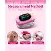 Child Pulse Oximeter, Oxygen Monitor for Kids Baby and Blood Oxygen Saturation Heart Rate Monitor with Automatic Shut-Down, One Directions OLED Display, Include 2 X AAA Batteries