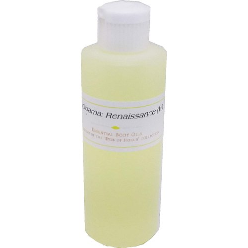 TCEShop Michelle Obama: Renaissance For Women Perfume Body Oil Fragrance [Flip Cap - Light Gold - 4 oz.] - ID#8
