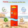 Nielies 20 Pods Sunscreen travel size, Vacation sunscreen,Reef safe sunscreen spf 50,Moisturizing Sunscreen,3ml Face & Body t travel size sunscreen bulk, 20 x 0.12 FL OZ, Best gift for Summer (20)