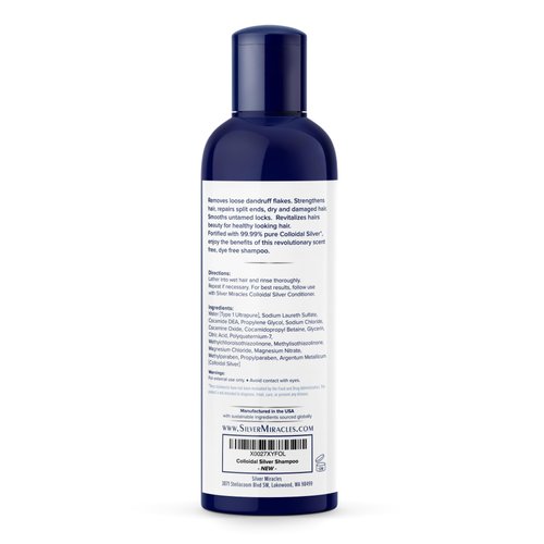 Silver Miracles Colloidal Silver Pet Shampoo