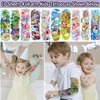 Leesgel 66 Sheets Full & Half Arm Temporary Tattoos Sleeves for Kids, Mixed Size Fake Tattoo Stickers with Dinosaur/Cars/Mermaid, Hawaiian Party Faovrs Supplies