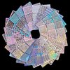 Gogoonly 144 Pieces Nail Vinyls Stencil Stickers Set, 24 Sheets 72 Different Designs Cute Easy Nail Art Nail Vinyls Nail Stencil Sheets - BH000807