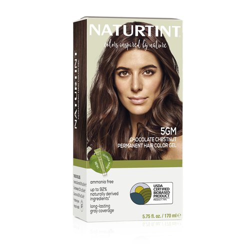 Naturtint Permanent Hair Color 5GM Chocolate Chestnut (Pack of 1), Ammonia Free, Vegan, Cruelty Free, up to 100% Gray Coverage, Long Lasting Results