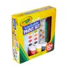 Crayola Washable Kids Paint Set (50pcs), Includes Watercolor & Washable Paints, Painting Paper, Paint Sponge, Kids Paint Brushes