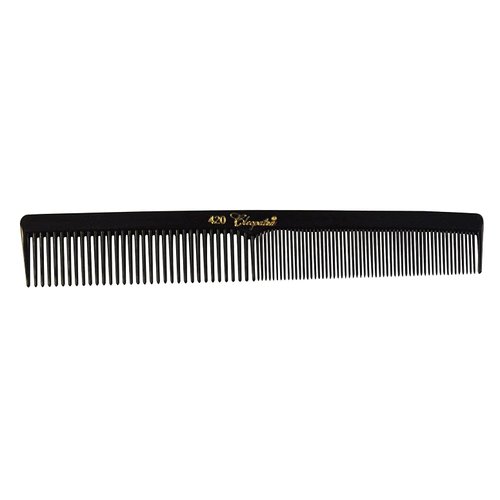 Cleopatra Finger Wave Comb #420 Black by Krest