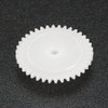 uxcell 10pcs Plastic Gears 38 Teeth Model 38102B Reduction Gear Plastic Worm Gears for RC Car Robot Motor