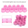 Pigment Ink Caps, 200pcs Honeycomb Shape Tattoo Ink Cups Ink Caps for Tattooing For Eyebrow Tattoo Makeup Holder Cups Permanent Pigment Makeup Tool Body Art Holder Container Cup