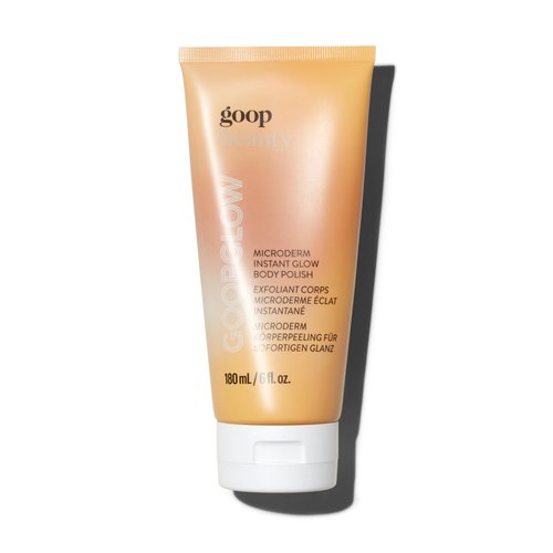 goop Beauty Microderm Body Polish | Exfoliating Body Scrub &amp; Foaming Cleanser for Glowing Skin | ...